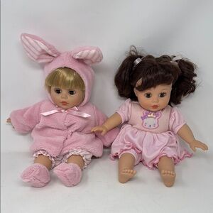 Madame Alexander soft body baby dolls Bunny doll